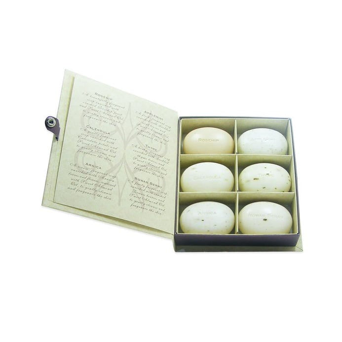 Bronnley Herbarium Guest Soaps, Set of 6