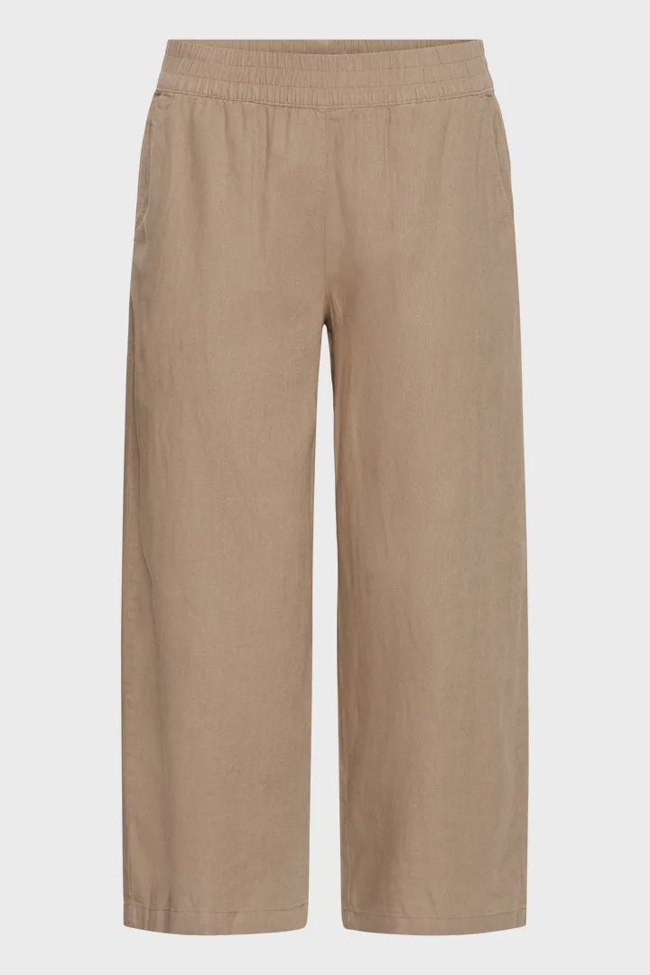 b.young Falakka Crop Trousers Woodsmoke