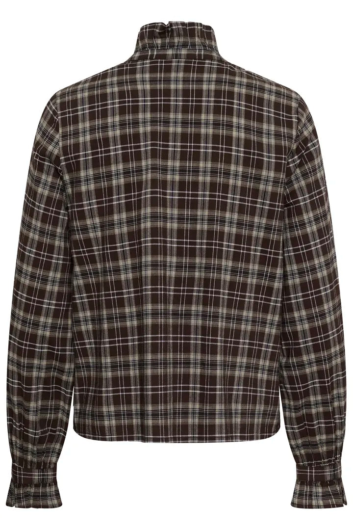 Saint Tropez Ully Shirt Chocolate Brown