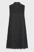 Fransa Frilia Dress Meteorite