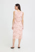 b.young Soraya Top Floral Parfait Pink Mesh