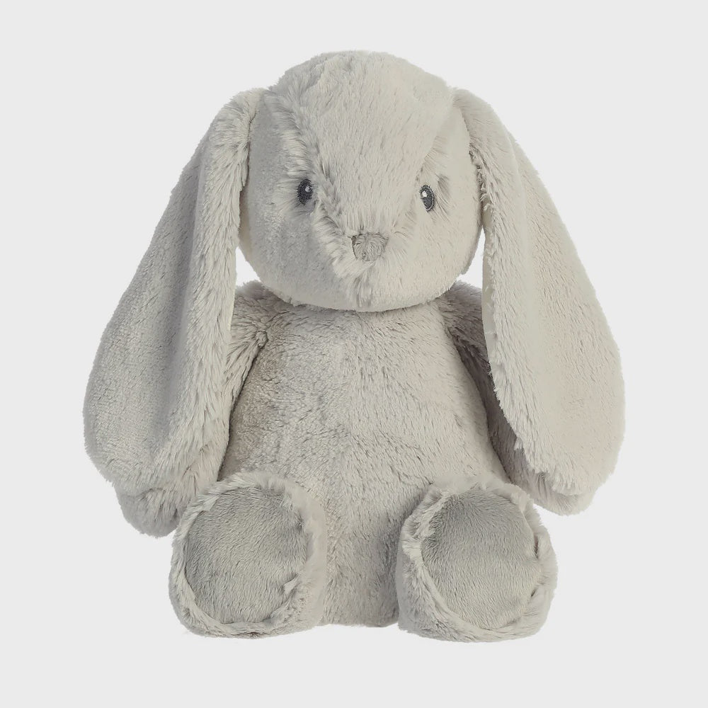 Ebba Dewey Rabbit Baby Grey Soft Toy  12.5 Inch By Aurora
