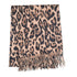 Pure Fashions Leopard Scarf Brown