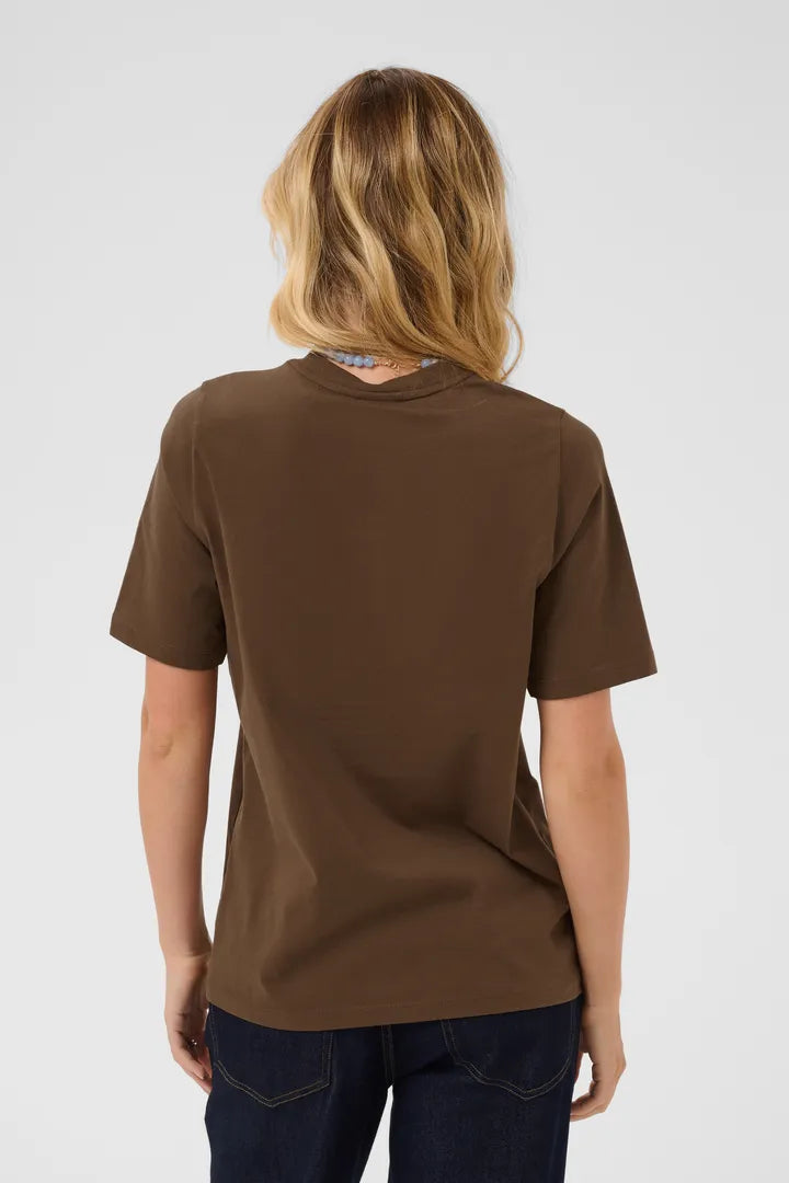 Saint Tropez Tachell T-Shirt Dark Earth