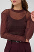 Saint Tropez Delila LS Blouse Winetasting