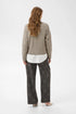 Saint Tropez Nova V-Neck Cardigan Savannah Tan Melange