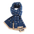 Pure Fashions Tiny Flowers Scarf Navy