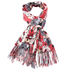 Pure Fashions Dog Scarf Red