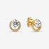 Pandora Shine Sparkling Round Halo Stud Earrings