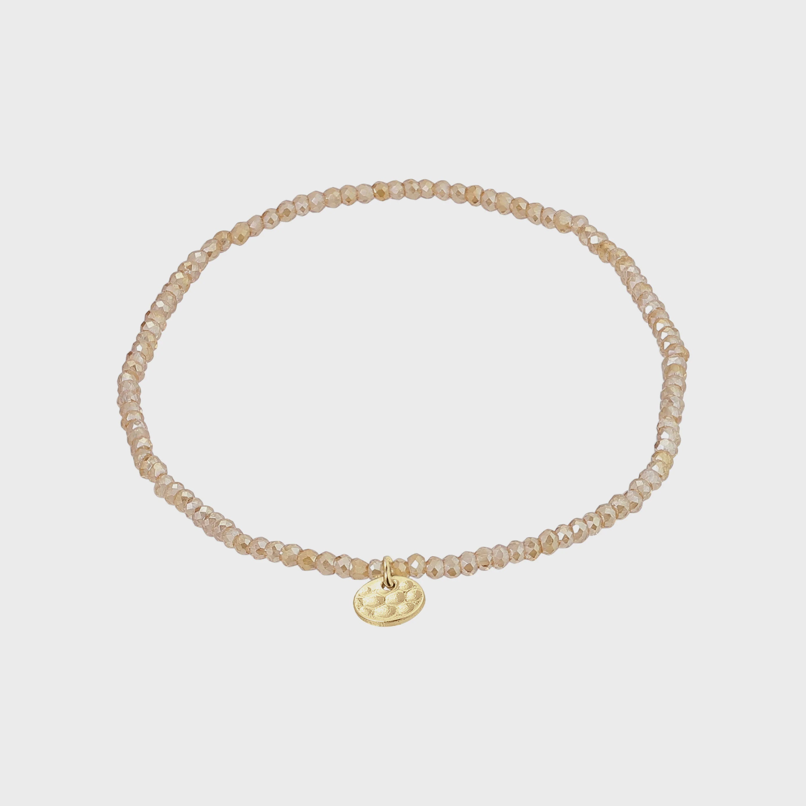 Pilgrim Indie Bracelet Peach