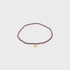 Pilgrim Indie Bracelet Purple Gold-Plated