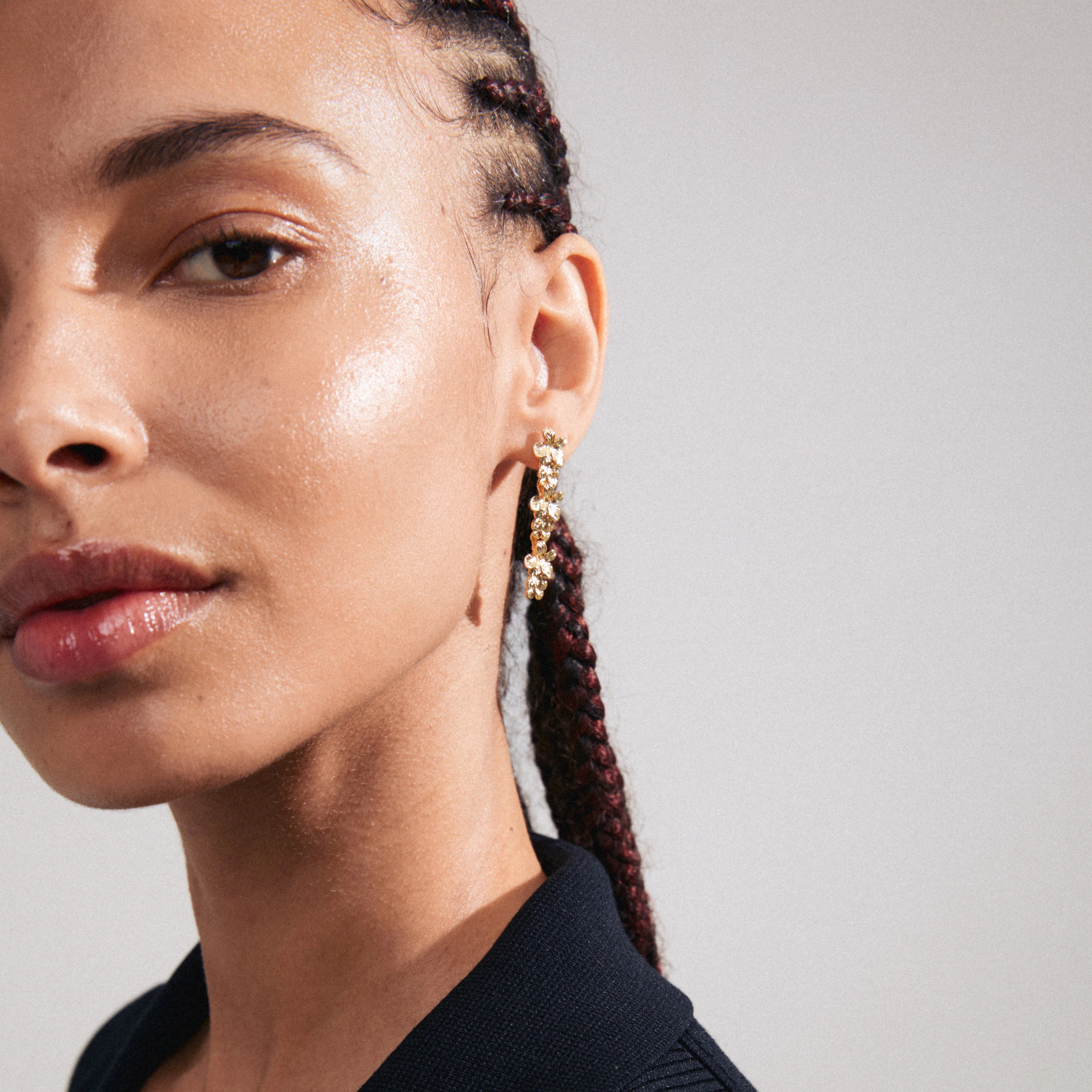 Pilgrim Charmaine Earrings Gold-Plated