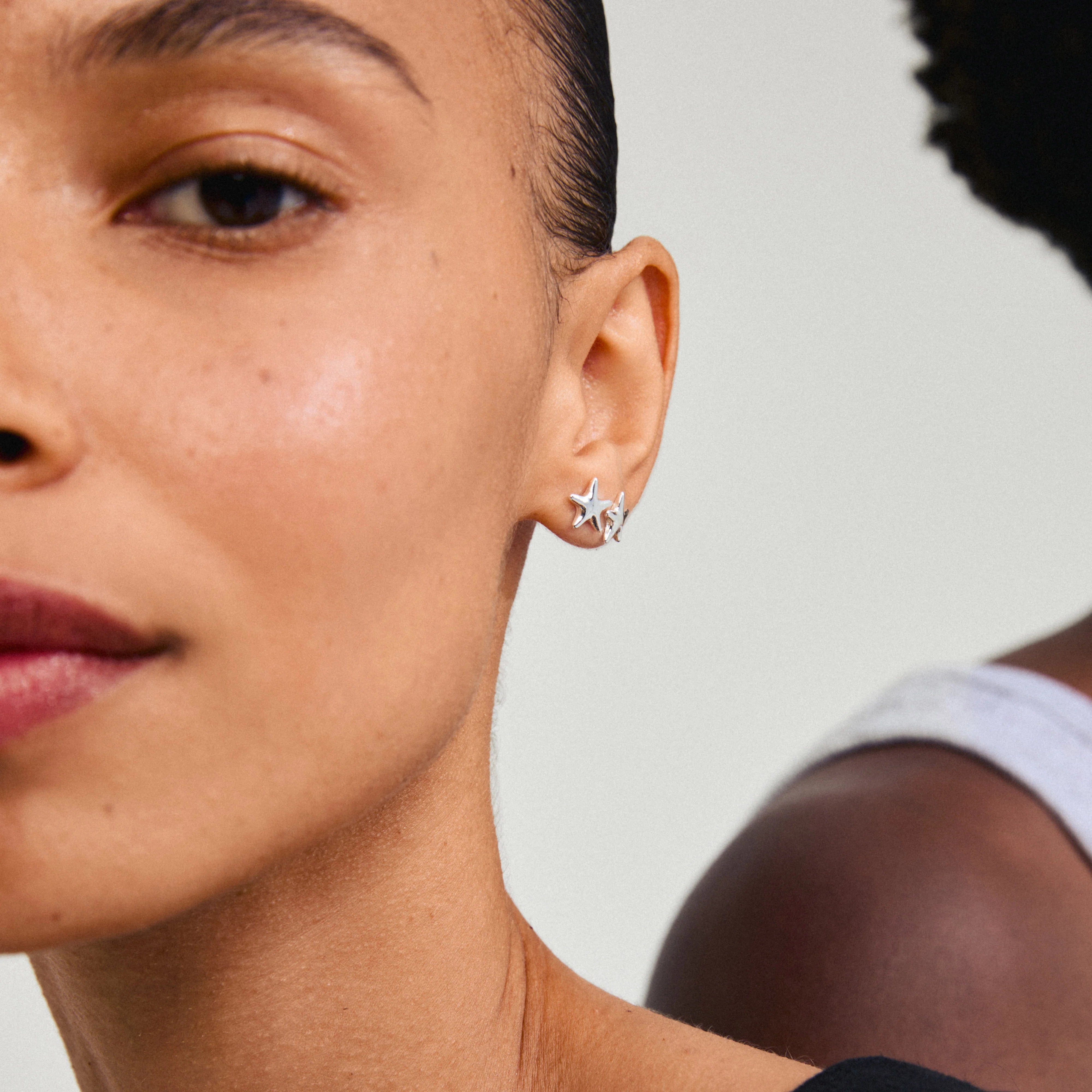 Pilgrim Andre Earrings Silver-Plated