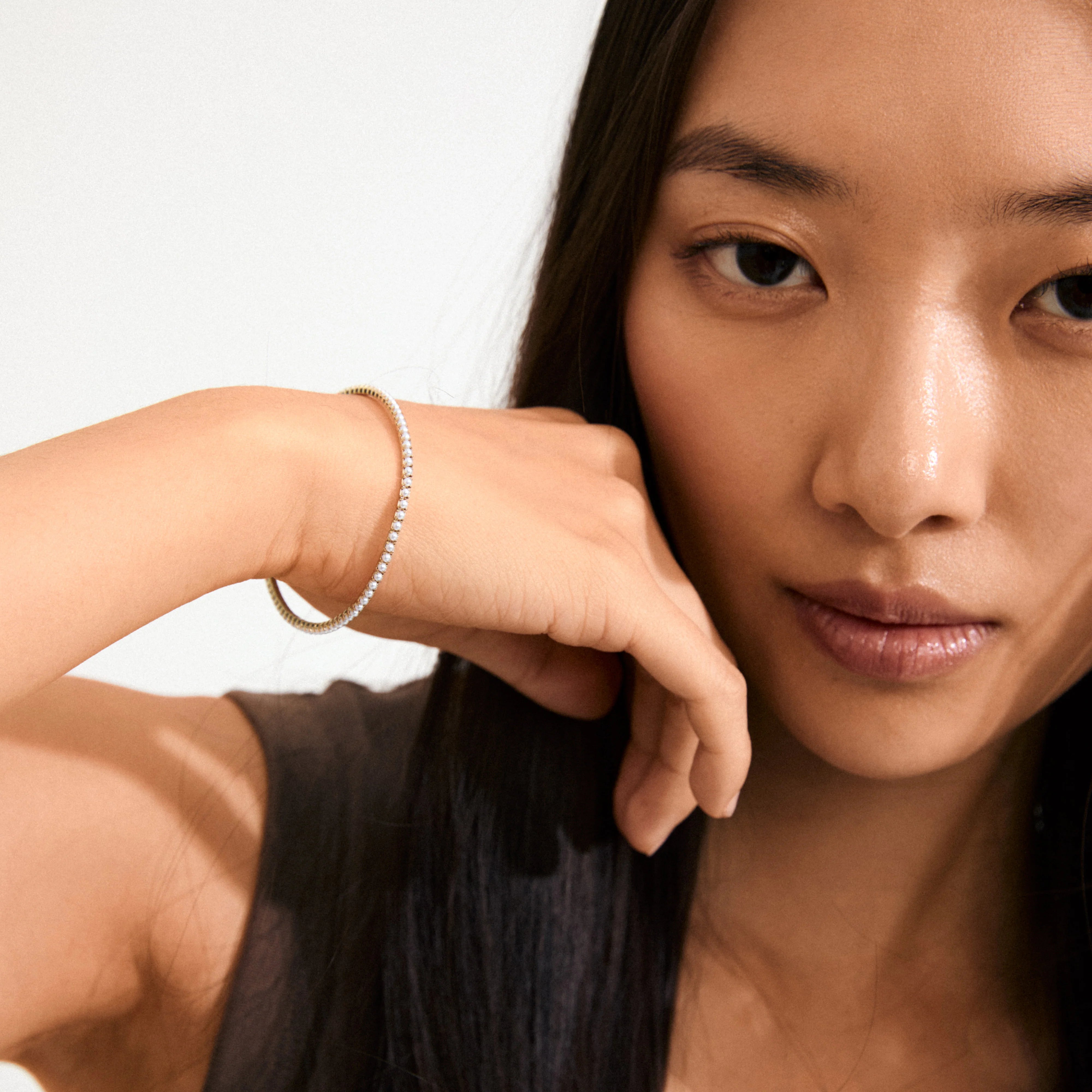 Pilgrim Arash Pearl Bracelet Gold-Plated