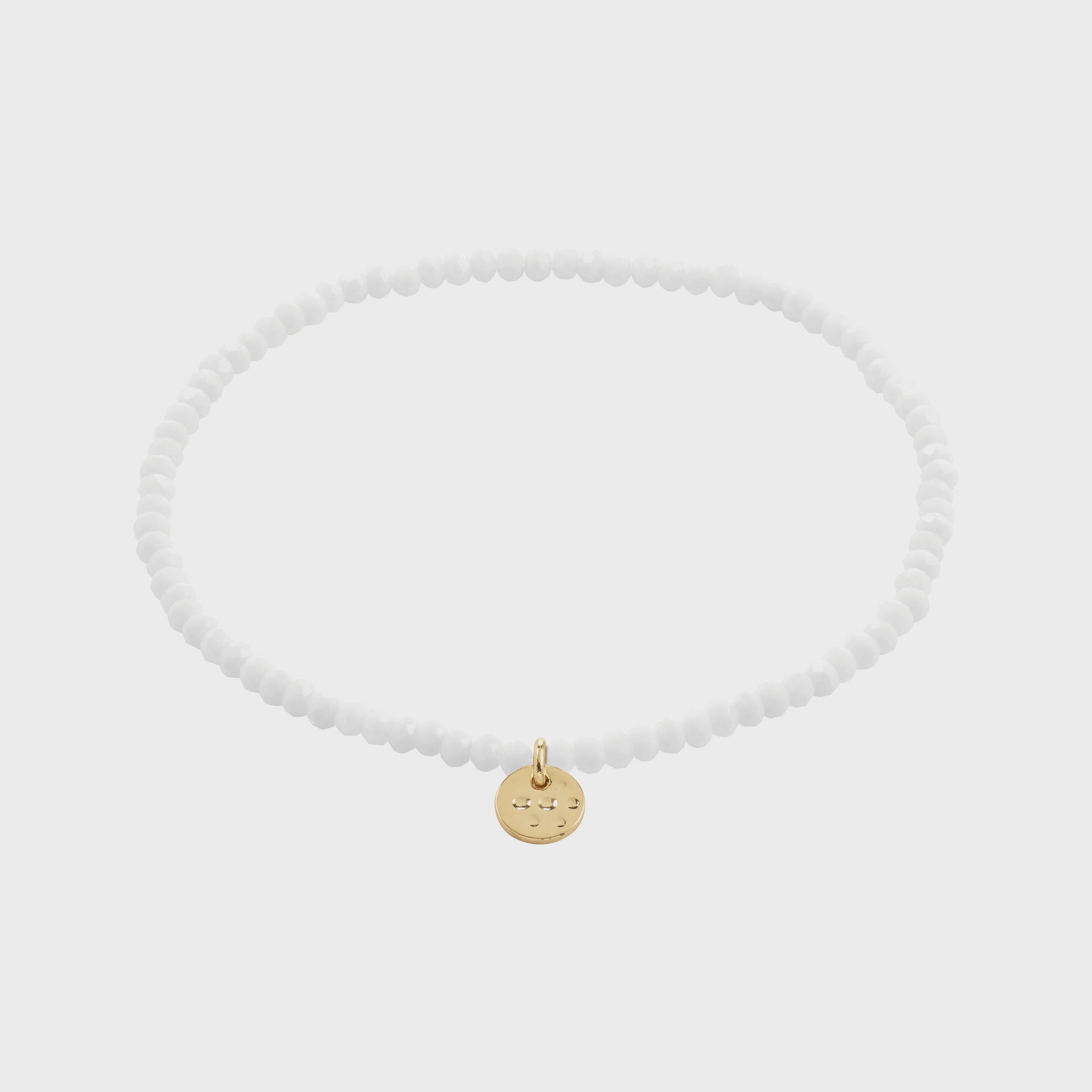 Pilgrim Indie Bracelet White Gold-Plated