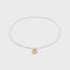 Pilgrim Indie Bracelet White Gold-Plated