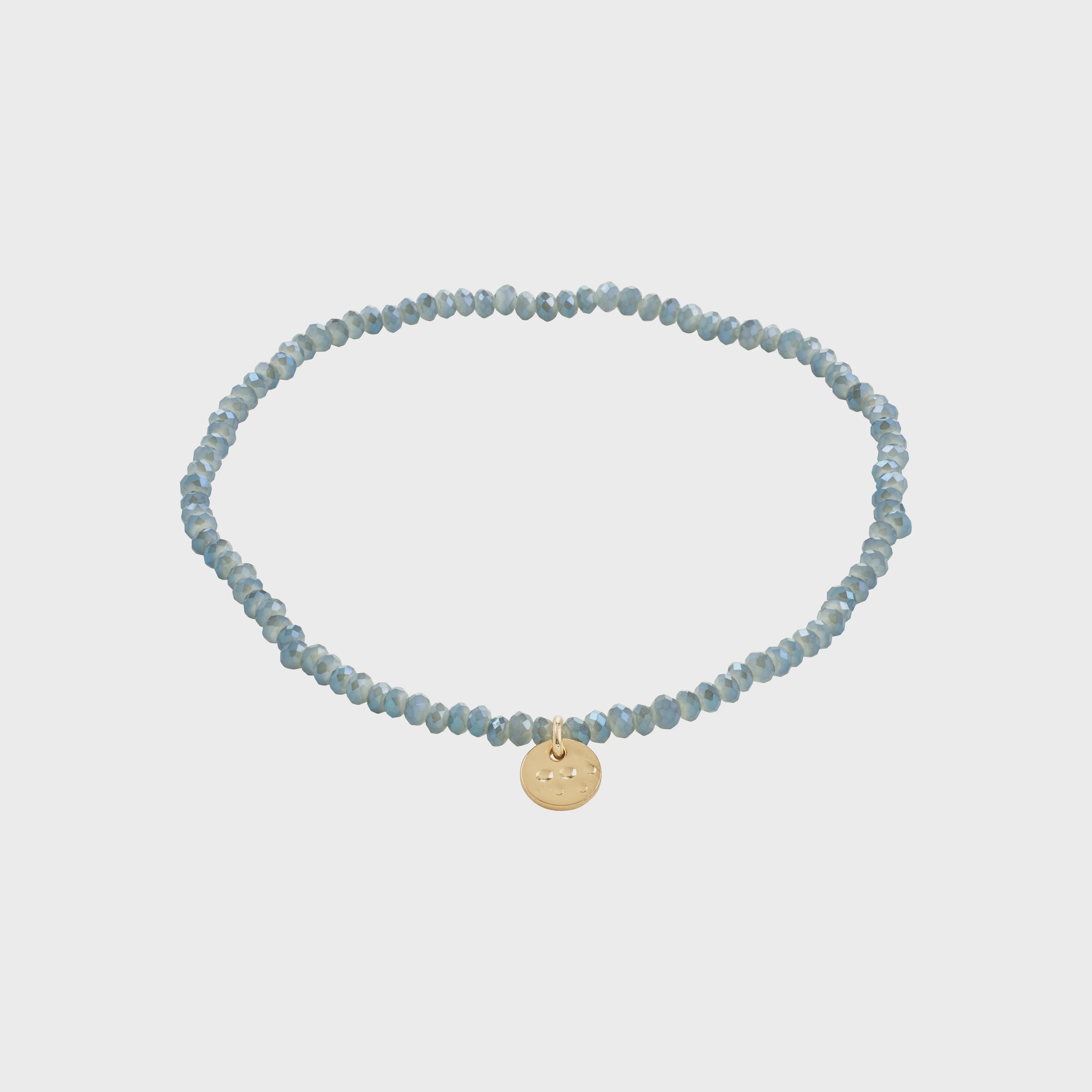 Pilgrim Indie Bracelet Grey Gold-Plated