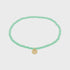 Pilgrim Indie Bracelet Mint Green Gold-Plated