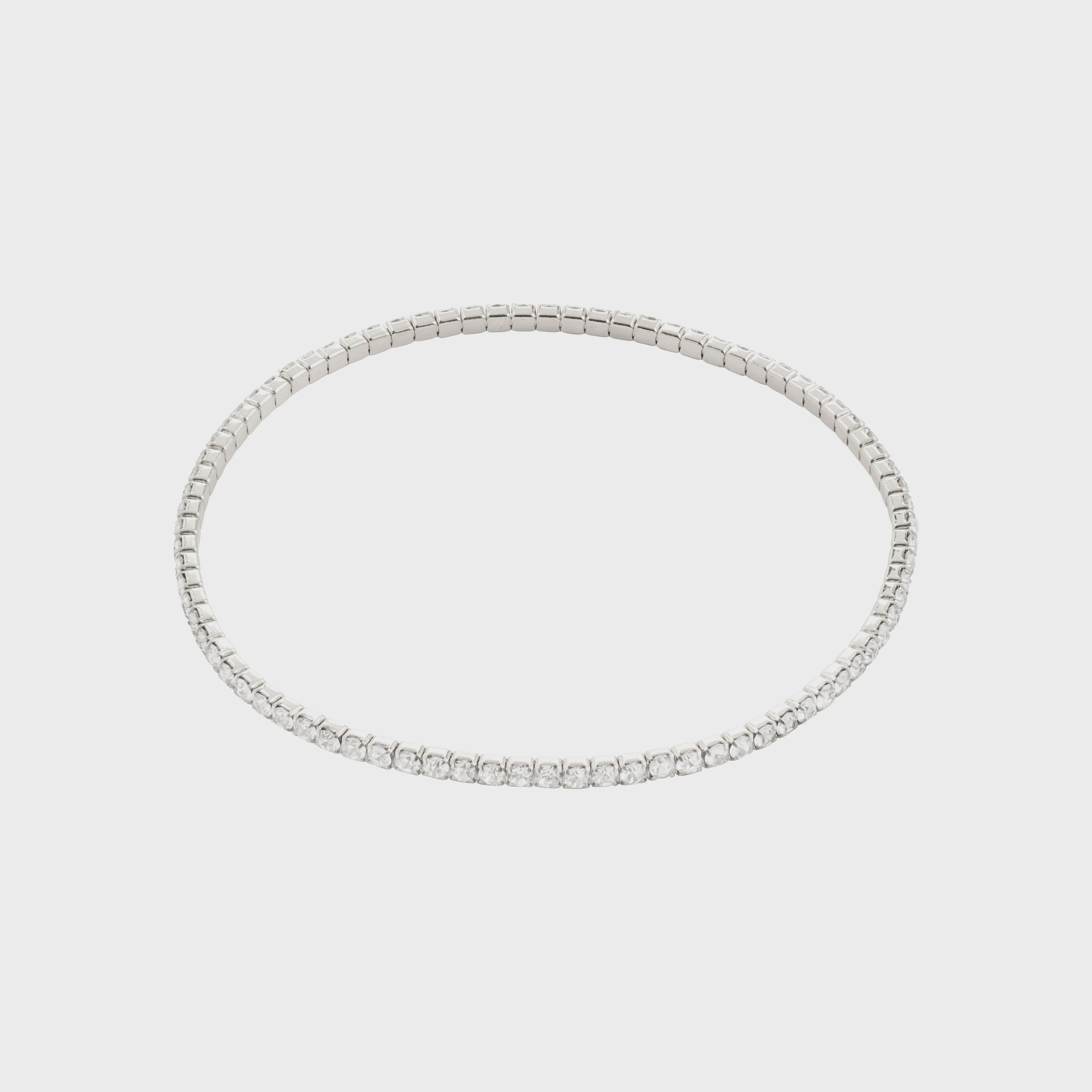 Pilgrim Arash Crystal Bracelet Silver-Plated