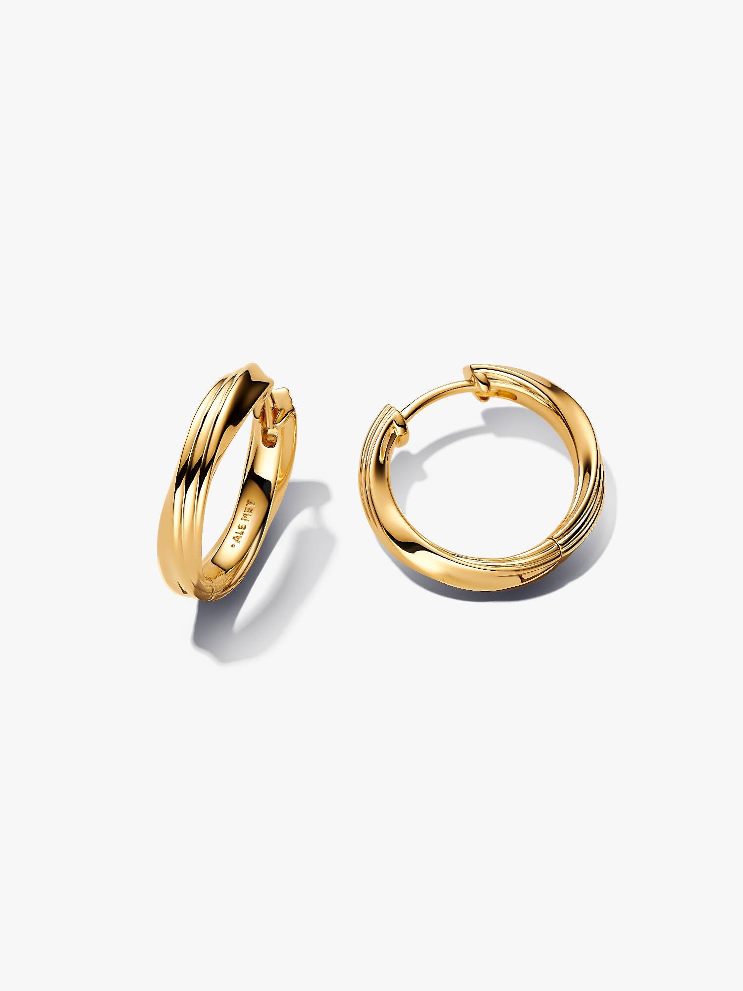 Pandora Twisted Hoop Earrings