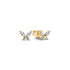 Pandora Gold Plated Butterfly Stud Earrings