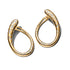 Pandora Organically Shaped Stone-Set Hinged Hoop Earrings