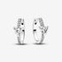 Pandora Sparkling Hearts Hoop Earrings