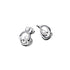 Pandora Organically Shaped Oval & Treated Freshwater Cultured Pearl Stud Earrings