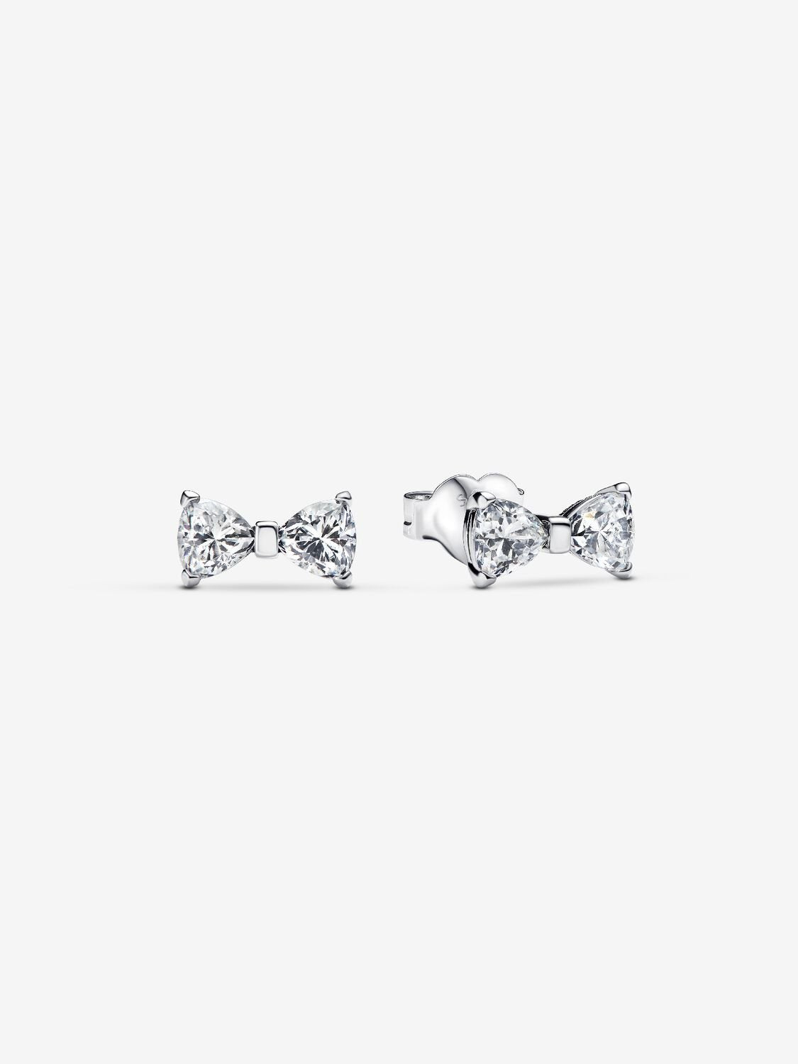 Pandora Sparkling Small Bow Earrings
