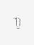 Pandora Openable Stud Earring Sterling silver