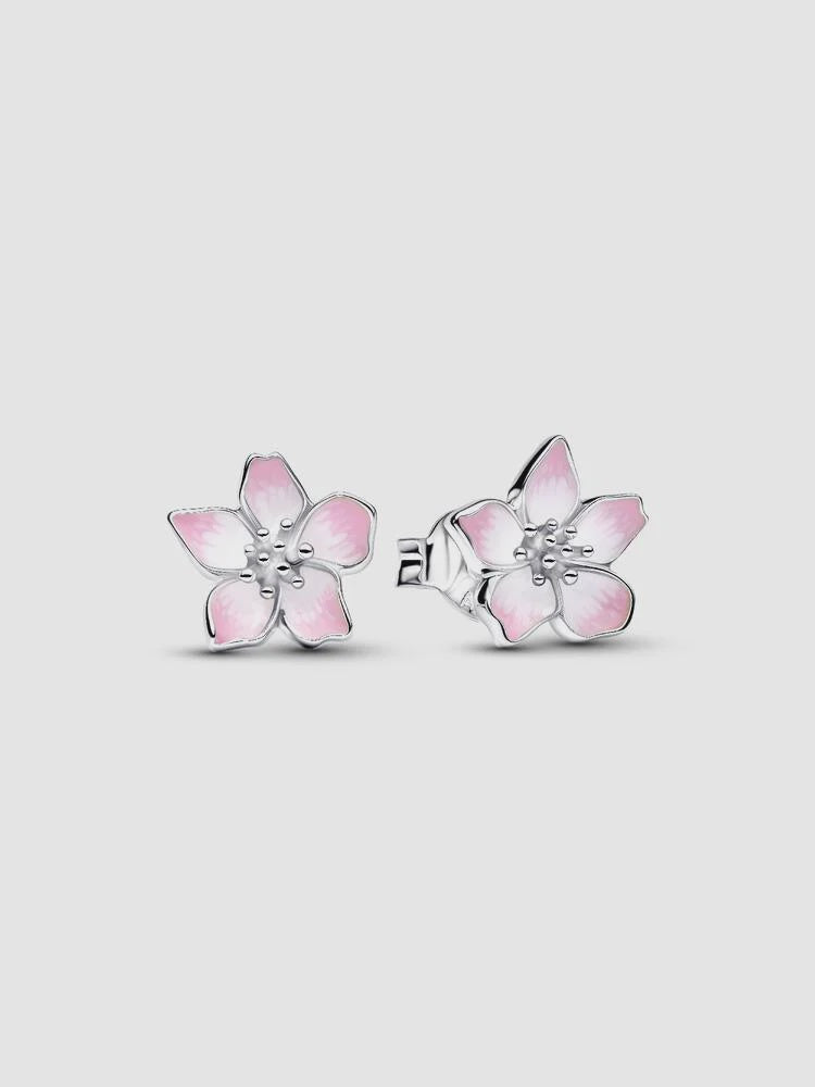 Pandora Cherry Blossom Stud Earrings