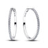 Pandora Sparkling Hoop Earrings