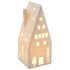 China White Xmas LED House Tall