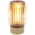 Luxe LED Tall Lamp Lines Bronze