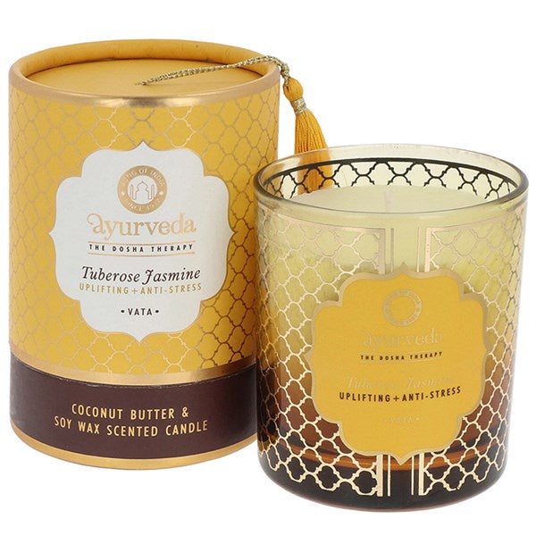 Ayurveda Candle Jasmine Gift Boxed