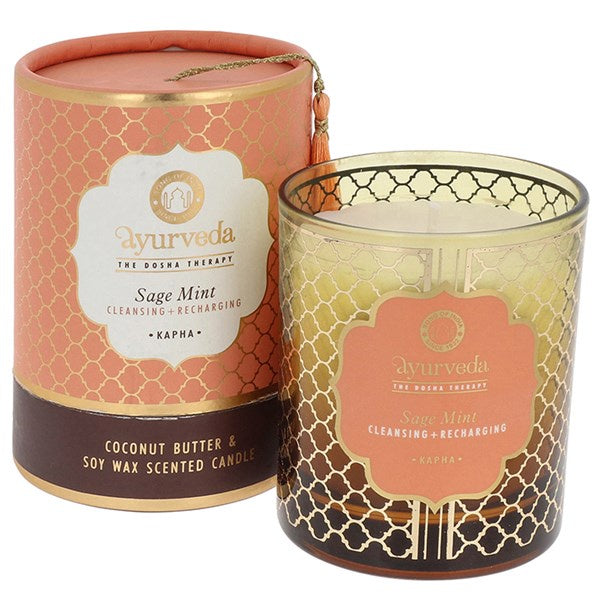 Ayurveda Candle Mint Gift Boxed