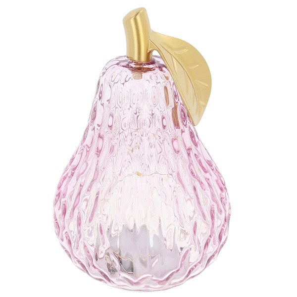 Diamond Cut LED Pear Large Lilac