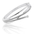 Glam Hang Crystal Silver Plated Bangle