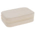 Equilibrium Oblong Velvet Jewellery Box Cream