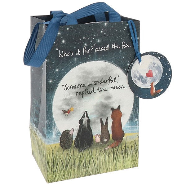 Fox Under The Moon Gift Bag Someone Wonderful sml Perfume