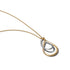Pandora Two-Tone Double Pendant Necklace