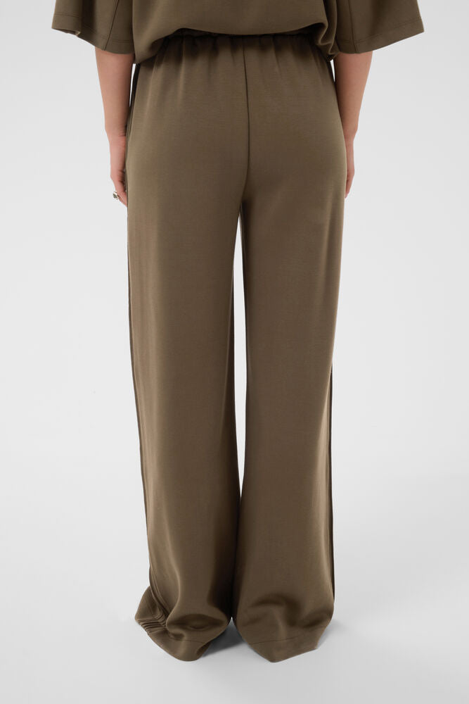Saint Tropez Theo Trousers Dark Earth
