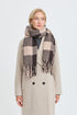 b.young Walvia Scarf Java/Sand Check Scarf