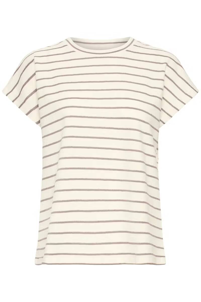 Fransa Fauna T-Shirt Mountain Stripe