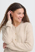 Fransa Ellis Cardigan Oatmeal Melange