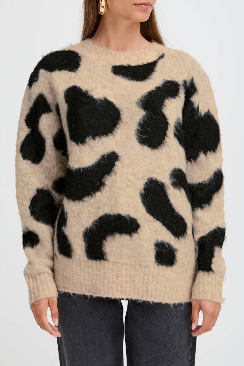 b.young Minyax Jumper Humus Mix