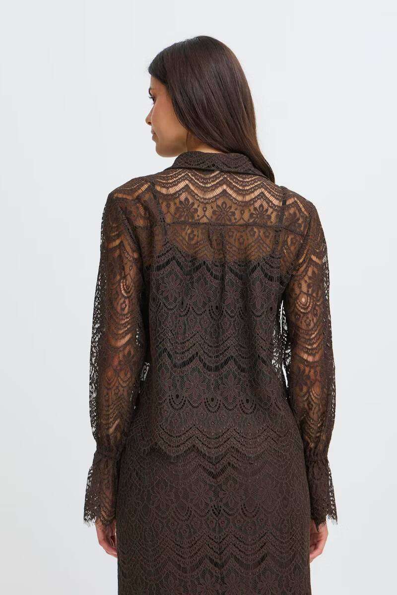 Fransa Caty Shirt Chocolate Torte