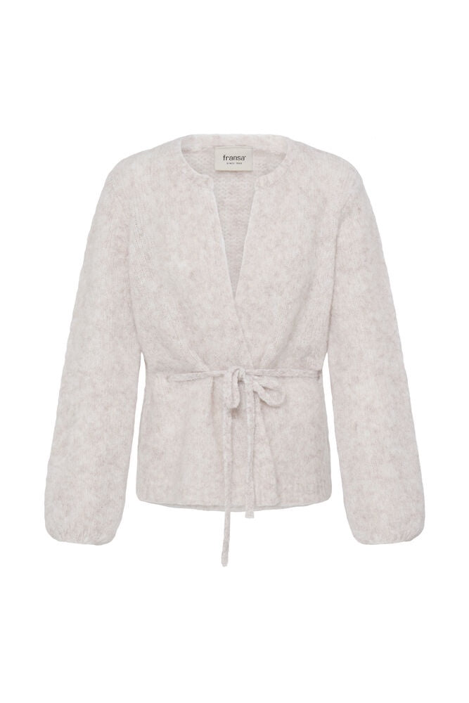 Fransa Naelle Cardigan Oatmeal Melange