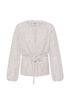 Fransa Naelle Cardigan Oatmeal Melange