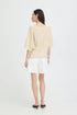 b.young Mobbe V-Neck Jumper Birch